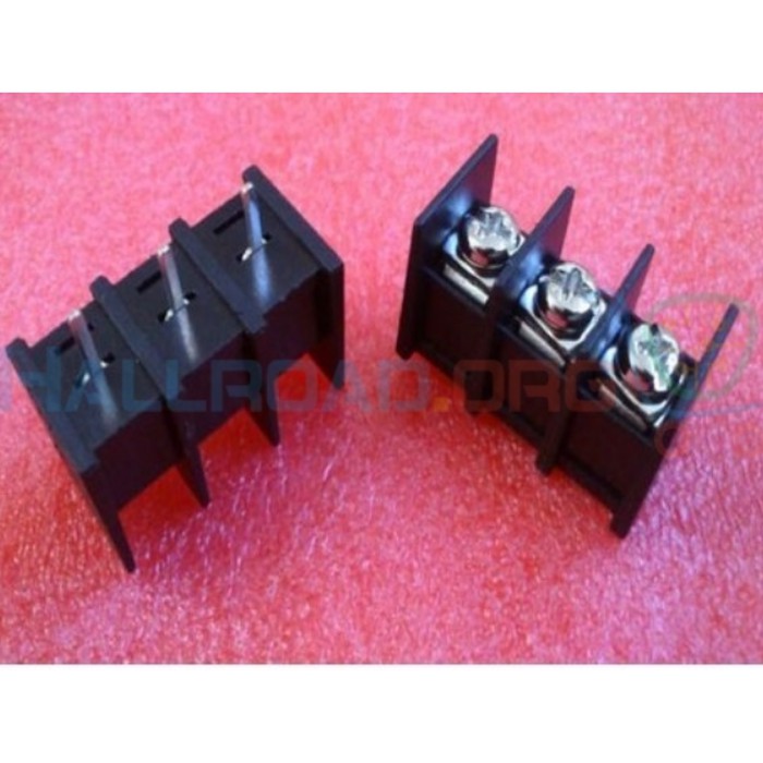 KF45 Terminal Block pitch 9.5mm Hitam 3P PCB 3 Pin p KF 45 baut Berkualitas blok 9.5 mm