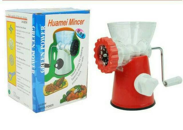 Mincer Gilingan daging dan sayur meat Grinder Manual