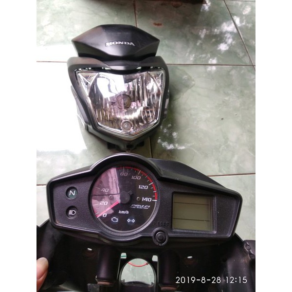 full set batok lampu depan dan spidometer ORI copotan Honda Verza150cc