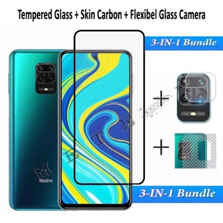 XIAOMI REDMI NOTE 9 PRO TEMPERED GLASS SKIN CARBON GARSKIN