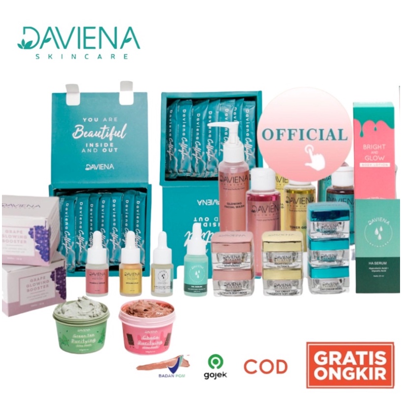 TERMURAH DAVIENA SKINCARE | DAVIENASKINCAREOFFICIAL | DAVIENA | SKINCARE | RAMADHANIDAVIN