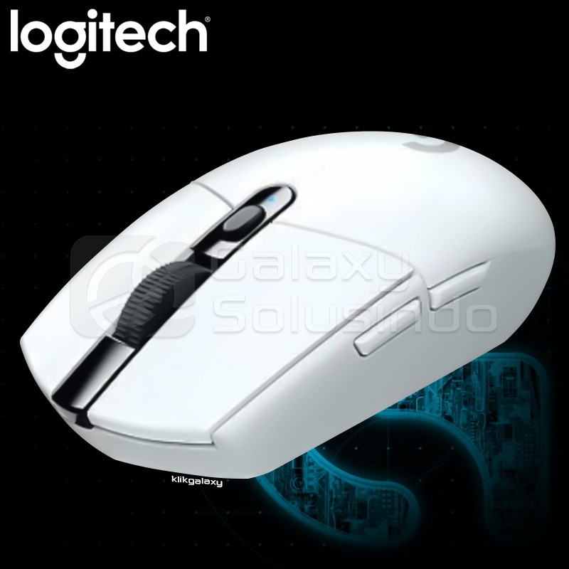 Logitech G304 LIGHTSPEED Wireless Gaming Mouse - White / Putih