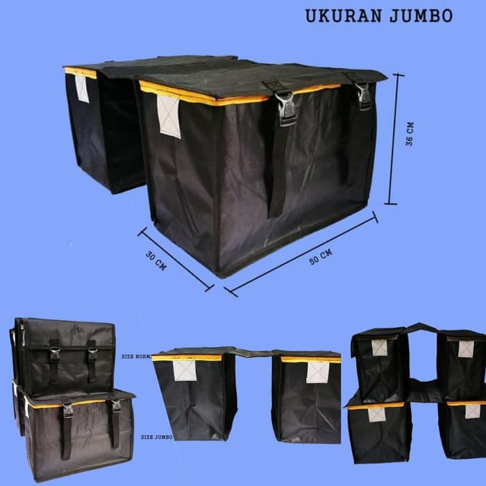 Tas ekpedisi salesman tas obrok motor tas bronjong motor tas motor sidebag tas paket kurir dll