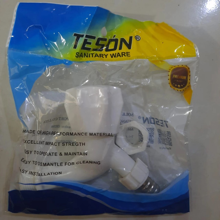 KRAN AIR PLASTIK / KRAN PVC MAHKOTA MERK TESON