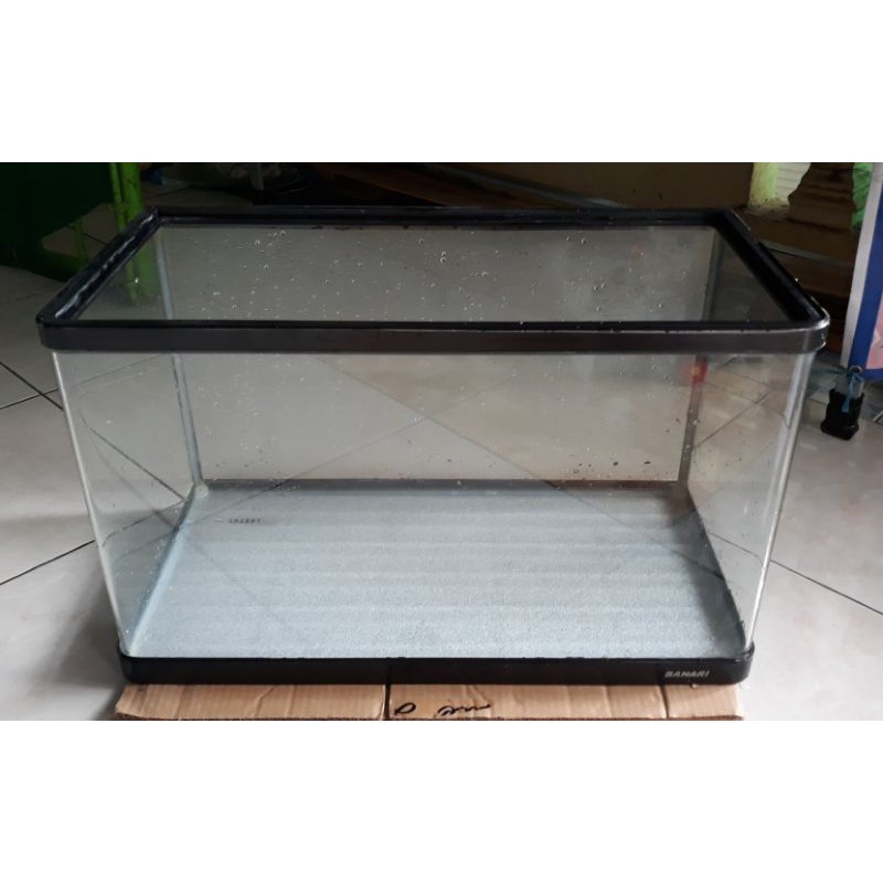 Aquarium Bahari Bending NBG-2060 (Pemakaian 1bulan) ukuran 61x31x37 cm