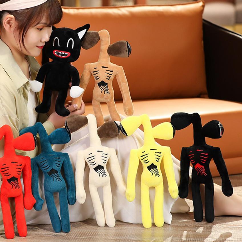 ▲ []40cm Mainan Boneka Siren Head Mainan Boneka Stuffed Plush Anime Sirene Untuk Hadiah Anak ➼