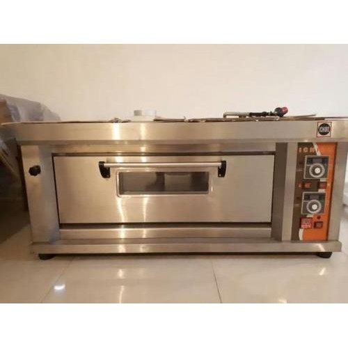 Oven gas otomatis ICHIBO kapasitas 2 loyang