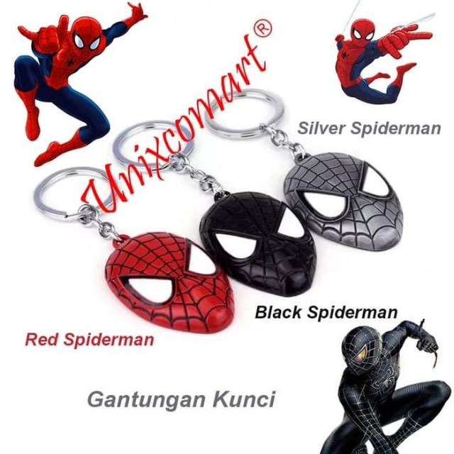 Gantungan Kunci Avengers Superheroes Action Figure Keychain Key Chain