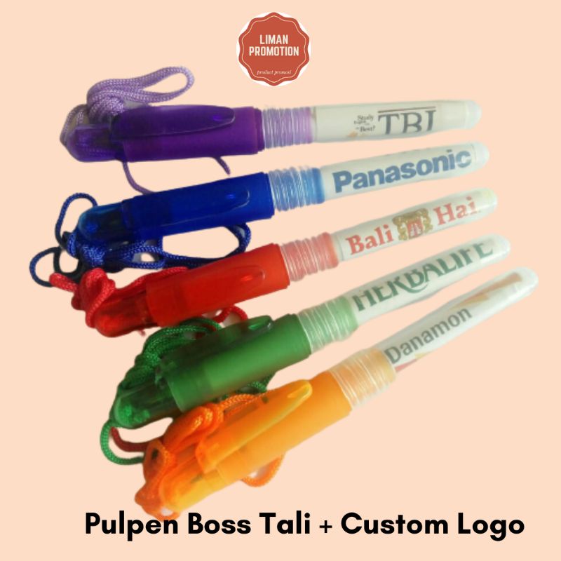 

Pulpen Promosi Boss Tali/Pulpen Custom Logo