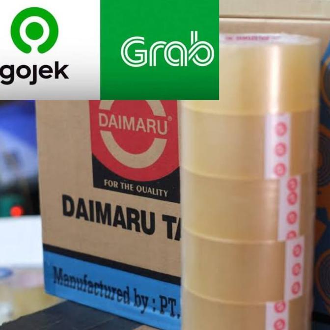 

Lakban Daimaru Tape Bening 2"x90Yrd(Dust @ 72 Roll) KHUSUS GOSEND/GRAB