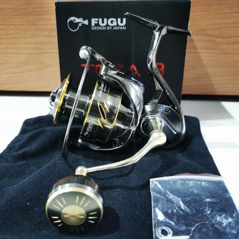 REEL FUGU TORA 2/TORA 3 METAL BODY POWER HANDLE 1000 - 6000