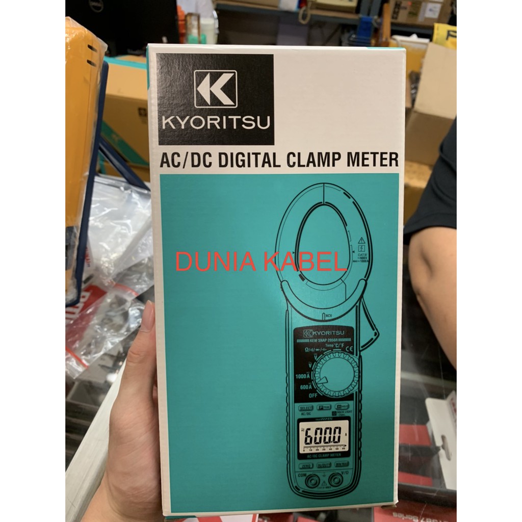 Tang Ampere Amper Kyoritsu 2056R 2056 R Digital Clamp Meter kew AC DC