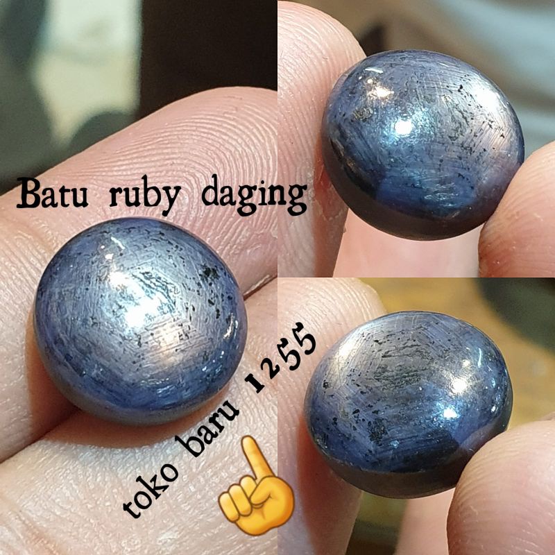 Batu Ruby daging serat bawang