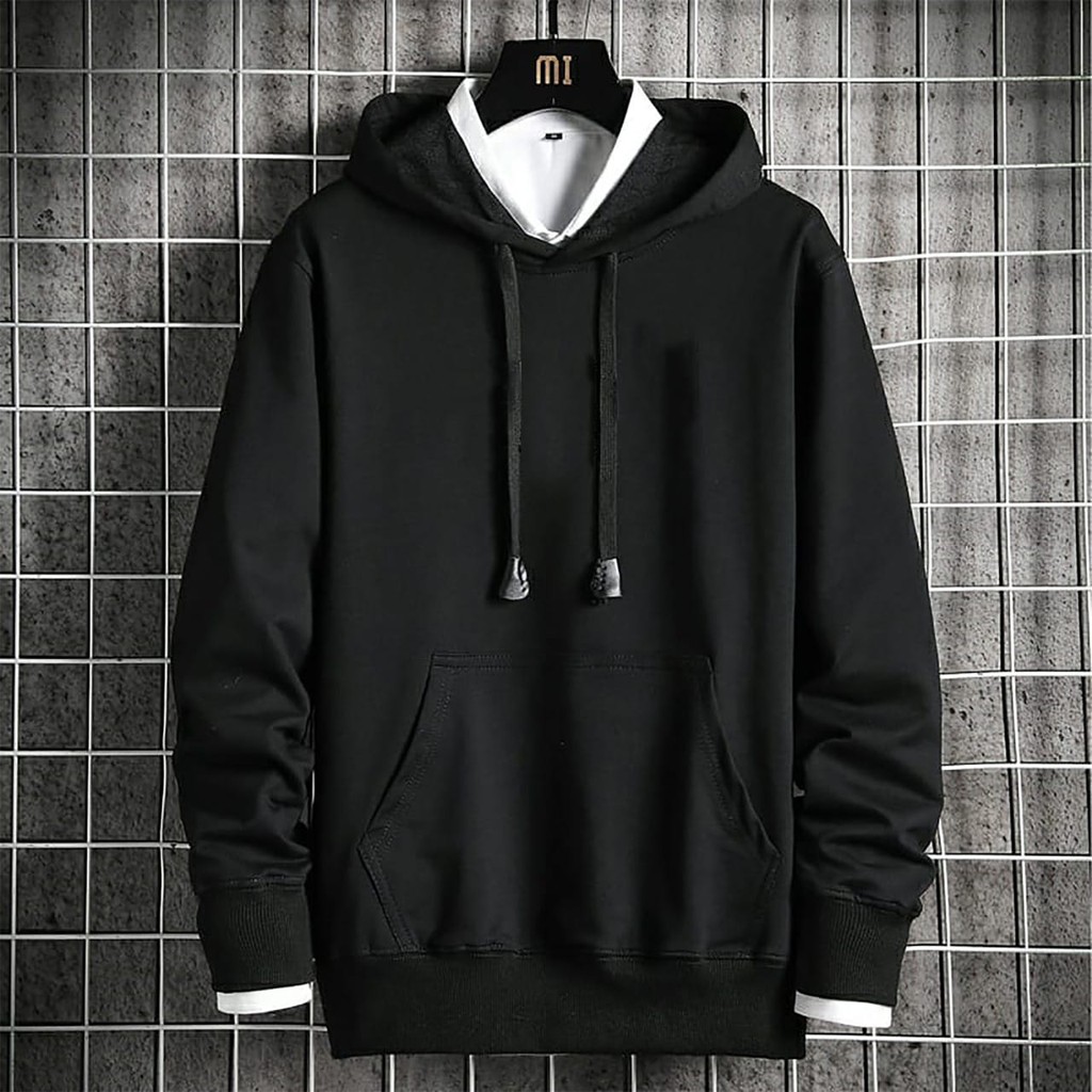 sweater pria terbaru size M|L,XL hoddie bandung sweater keren hoddie jumper polos - panteloni