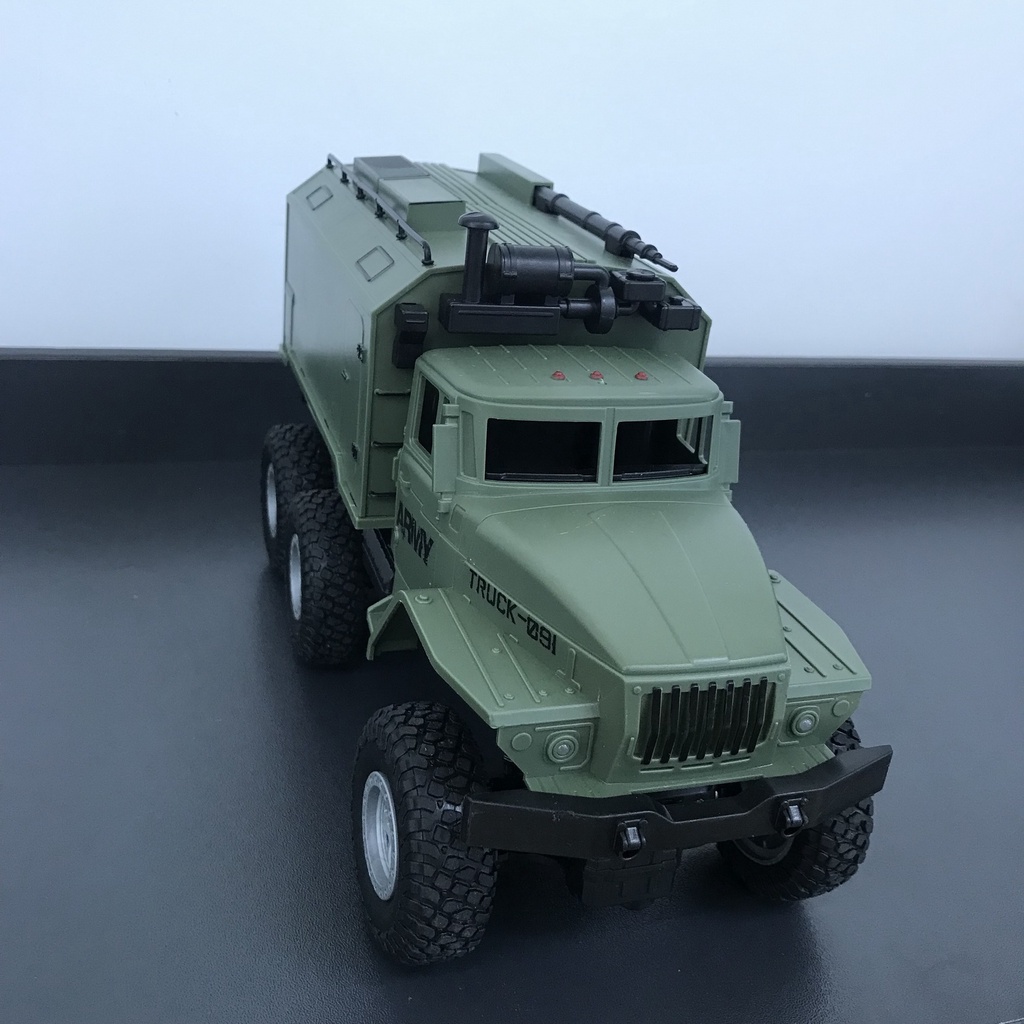 RC Military Truck Remote Control Kontrol Mobil Mobilan Remot Scale 1:16