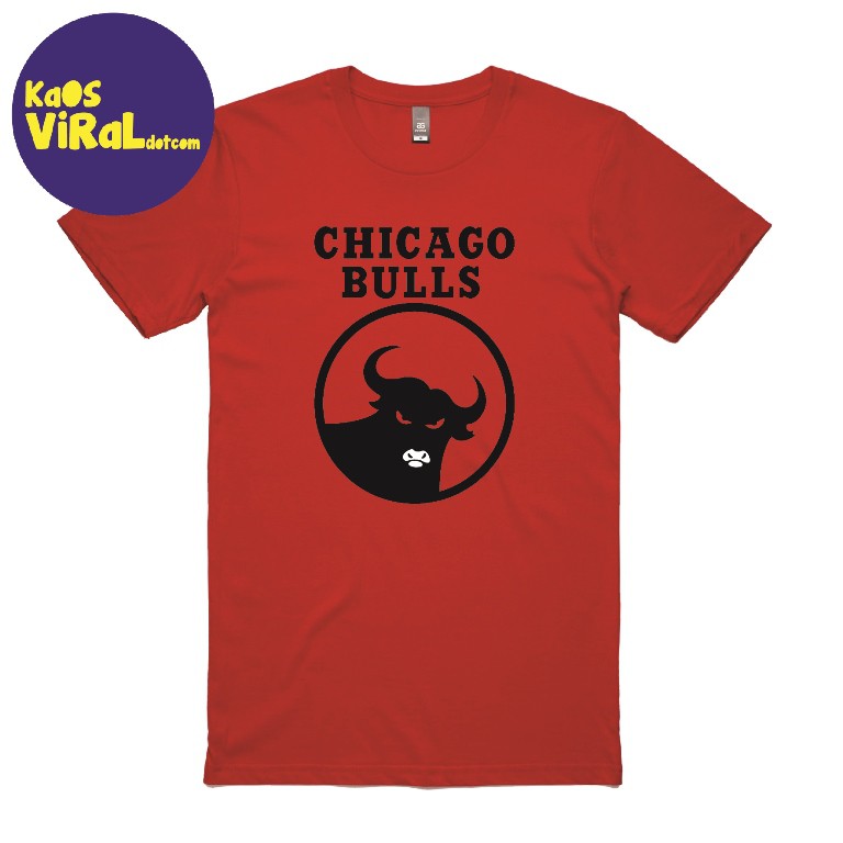BAJU KAOS PLESETAN PARODY CHICAG0 BULL PDI PERJUANGAN T-SHIRT COMBED