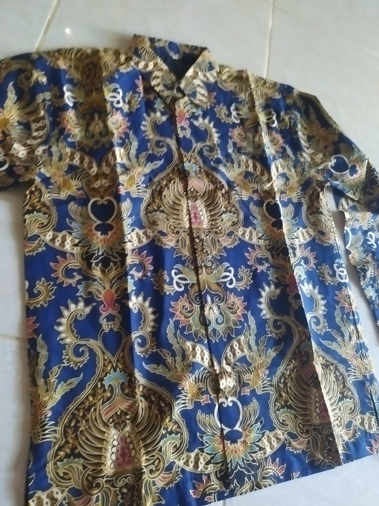 Baju Batik Pria Modern Batik Pria Lengan Panjang Modern Kemeja Batik Pria