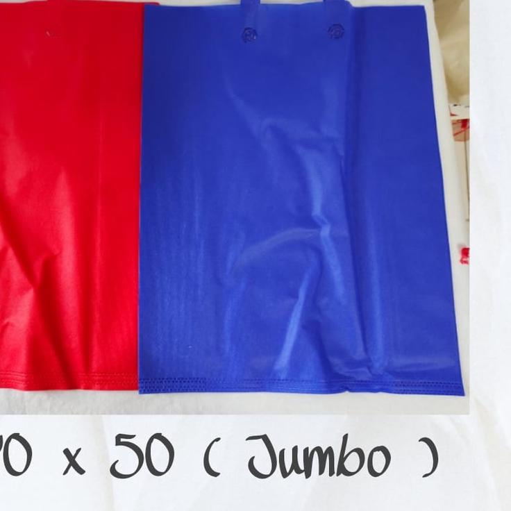 

♖ Tas Kain SPUNBOND Tali Goodie Bag Uk 40 x 50 JUMBO Per Lusin ℗