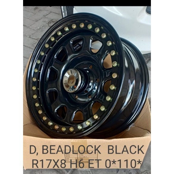 Velg Daytona Beadlock R17 8inc H6 Pajero Fourtuner