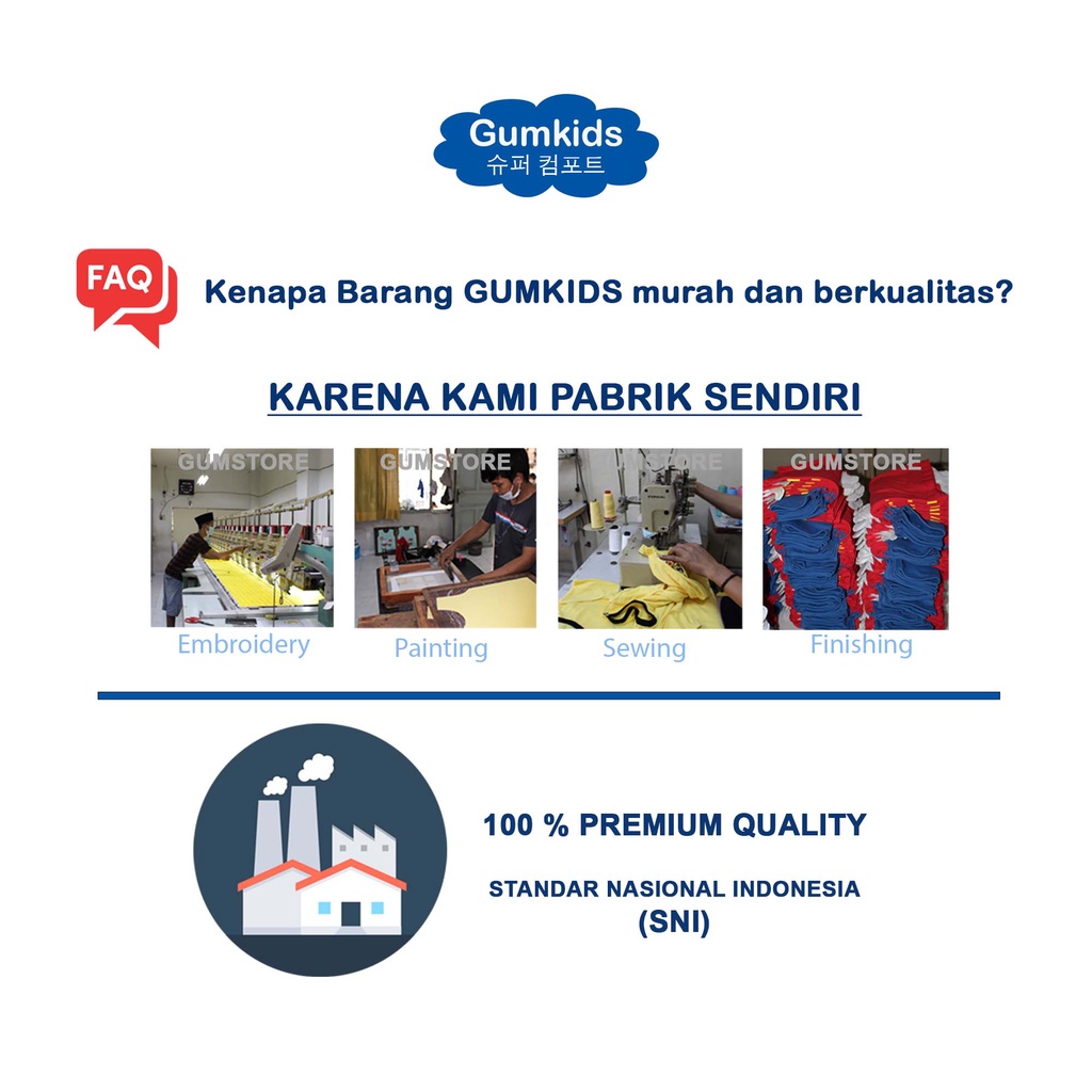 GUMKIDS PIYAMA ANAK - BAJU TIDUR ANAK - PIYAMA KAOS ANAK - SETELAN ANAK PANJANG 1 - 8 TAHUN