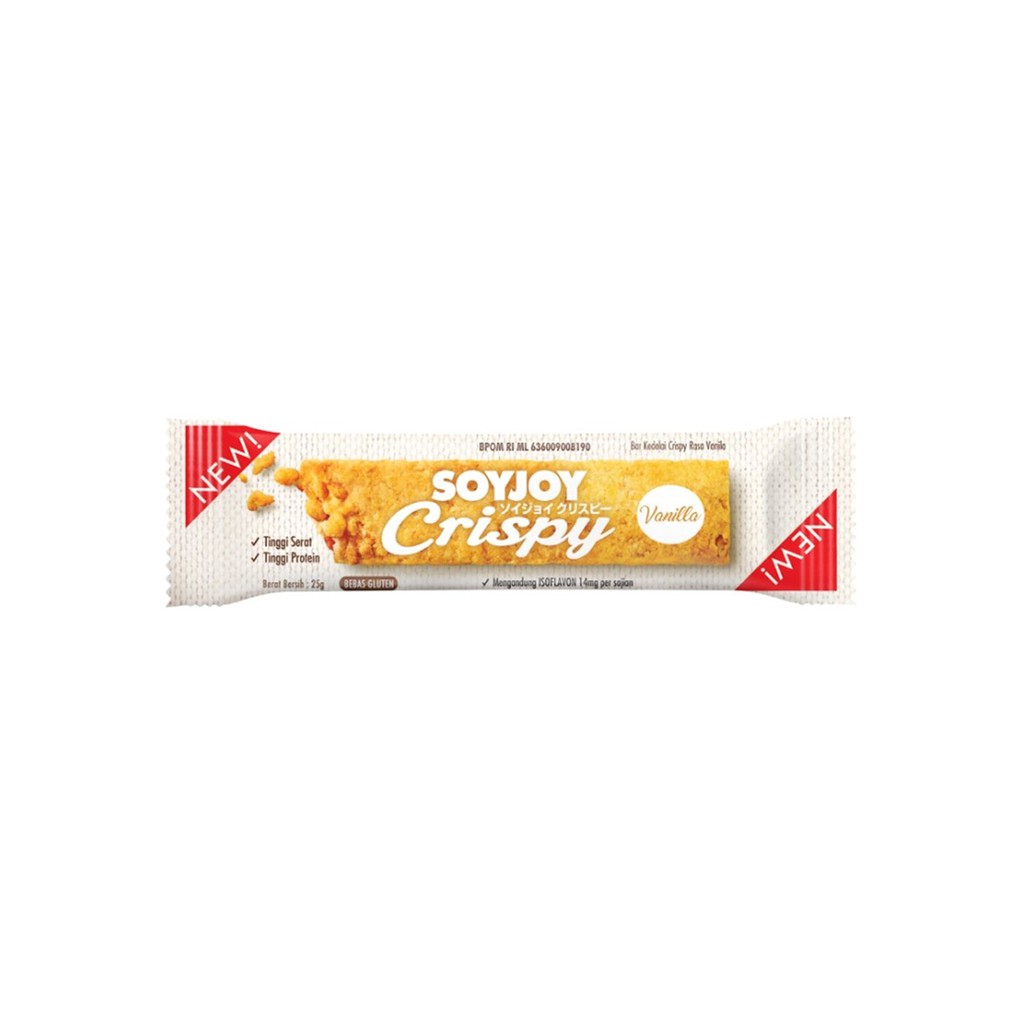 

SOYJOY SOY BAR CRISPY VANILLA 25G