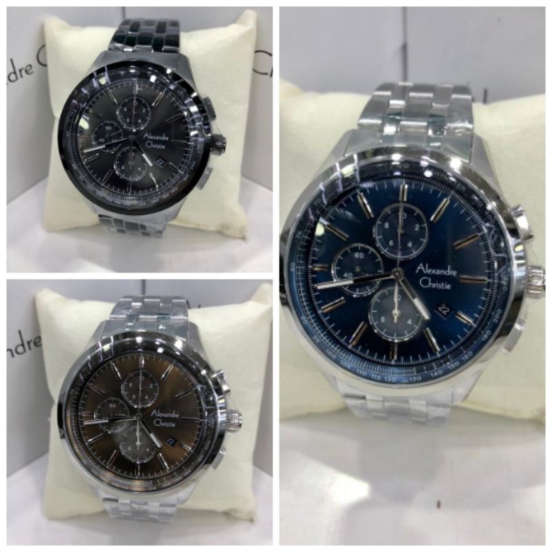 Alexandre Christie Pria AC6557 AC 6557 6557MC 6557 Stainless Original & Bergaransi Resmi