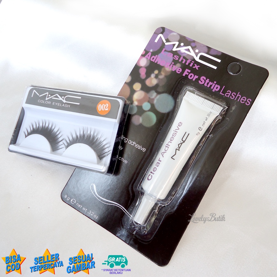 Bulu Mata Palsu Natural Eyelashes Lentik Tebal Panjang Bonus Lem Bulu Mata - Lovelybutik