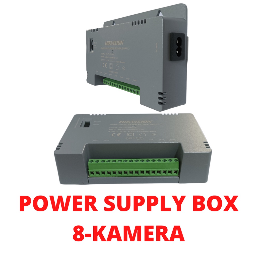 POWER SUPPLY CCTV BOX - BUAT 8 KAMERA