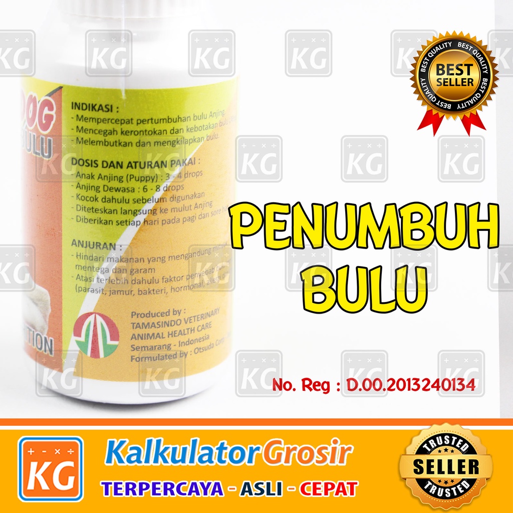 Nutricat / Nutridog Obat penumbuh bulu Kucing dan Anjing - Nutri cat dog Vitamin Penumbuh Bulu Kucing Anjing Nutrisi Bulu Indah