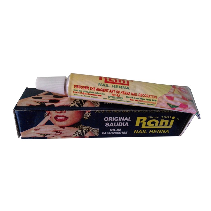 Rani Nail Henna Hena | Pacar Kuku Arab Ori Original Asli Saudi | Kutex