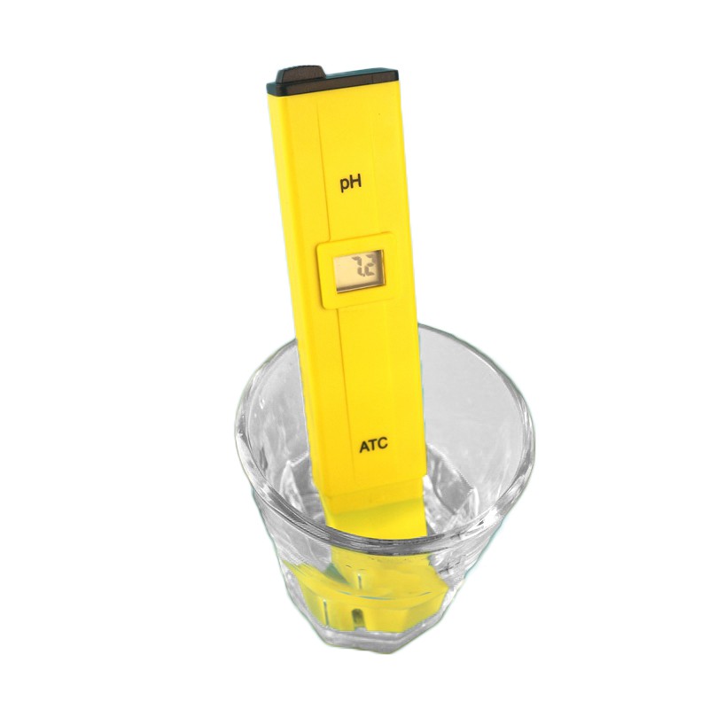 Alat Ukur Uji PH Meter Tester Pen Air Minum/Akuarium - PH-2016 - Yellow