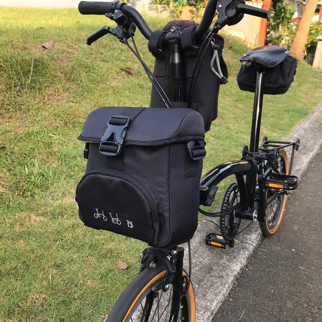 Tas Sepeda Depan Lipat Gowes Front Block Gunung MTB