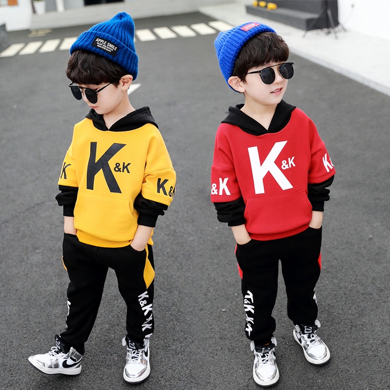 LittleAaron PASSWORD K&amp;K HOODIE Setelan Sweater 1 - 7 Tahun Baju Anak Berkualitas