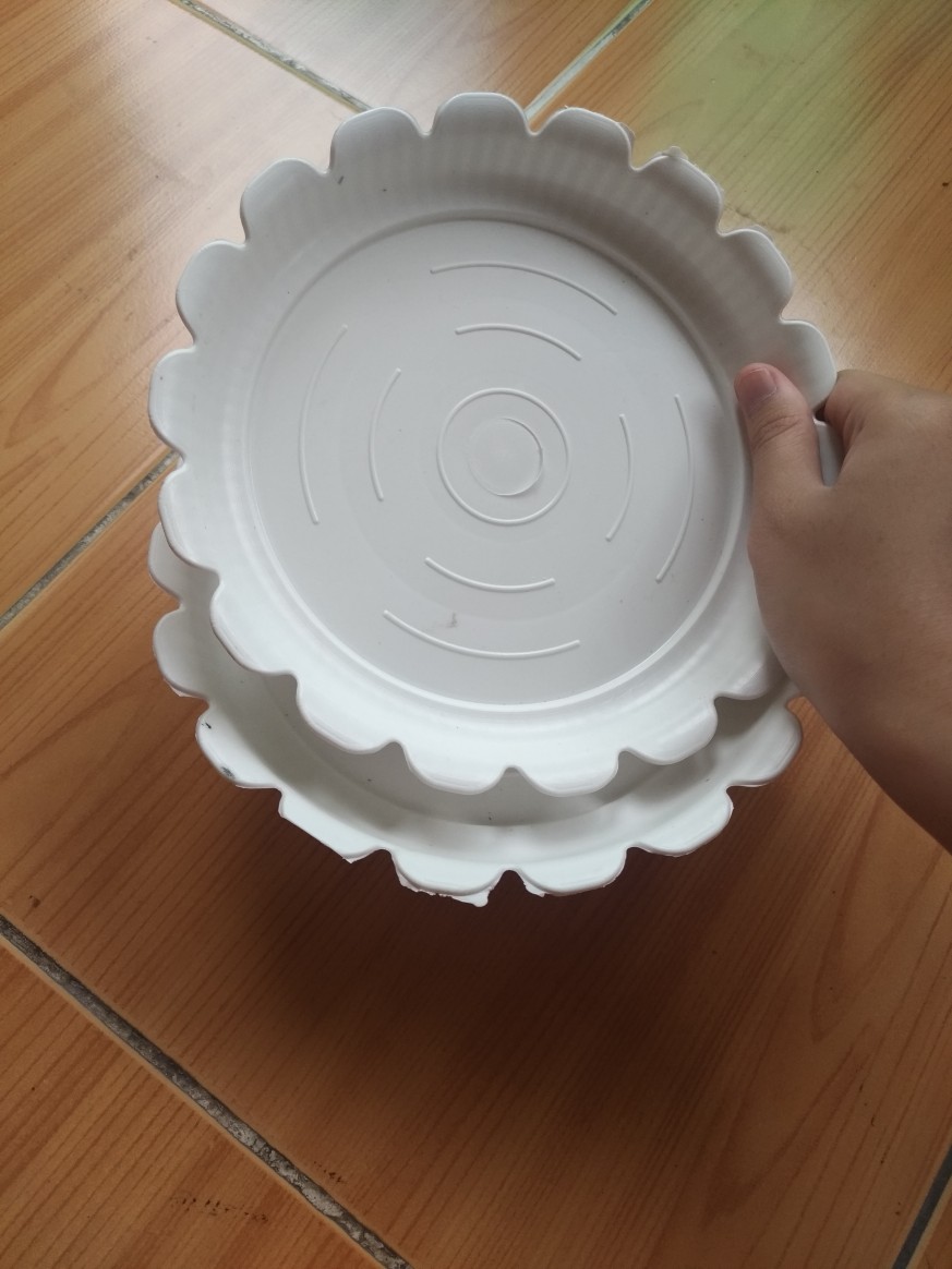 Tatakan Pot Bunga Kembang Tawon No 20