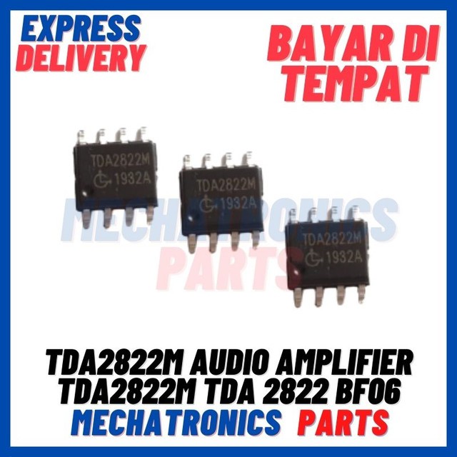 [ICS-9028] TDA2822M TDA2822 AUDIO AMPLIFIER TDA2822M TDA 2822 BF06