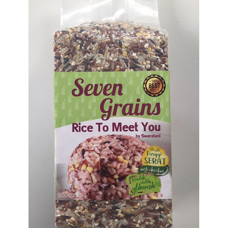 

seven grains rice mix orgnic by swaratani