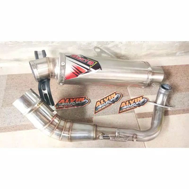 knalpot best3 leher atas beat Scoopy