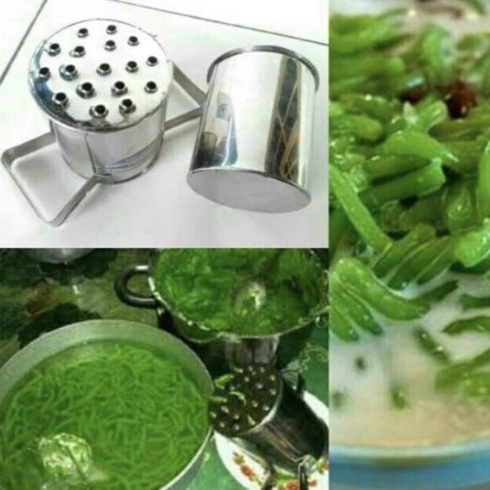 Cetakan Cendol / cetakan dawet/ saringan cendol dorong