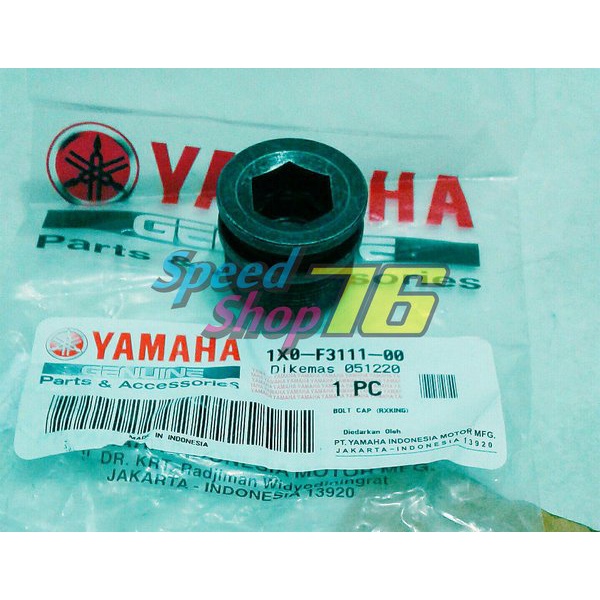 SP76 1 PCS MUR BAUT TUTUP AS SHOCK SHOK DEPAN RXKING LAMA RX KING RXK NEW RXS RXZ DTX ORI ORIGINAL Y
