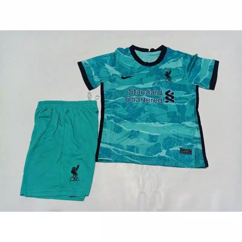 Jersey baju bola Liverpool away kids anak anak 2020 2021 GO