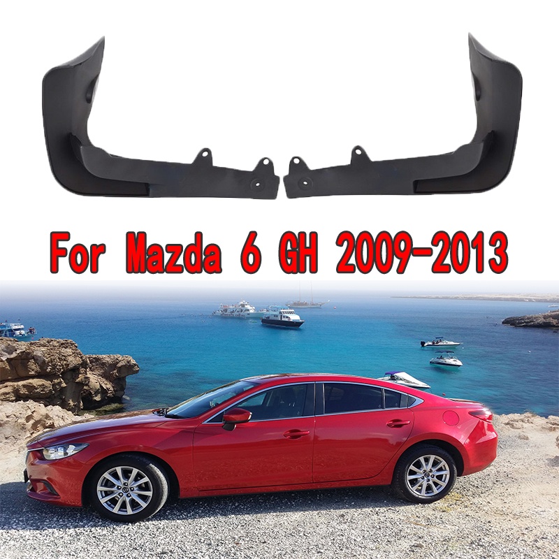 1 Set Mud Flap Pelindung Splash Untuk Mobil Mazda 6 GH 2009 2010 2011 2012 2013 Series Fender