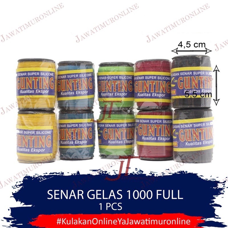 Senar Gelas Layangan Klos 1000 Full