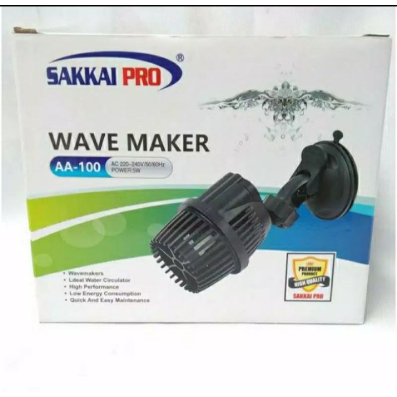 SAKAI PRO AA 100 5W WAVE MAKER PEMBUAT ARUS GELOMBANG DAN OMBAK AQUARIUM