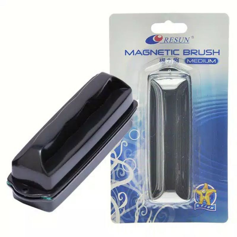 magnetic brush resun medium sedang pembersih kaca aquarium aquascape