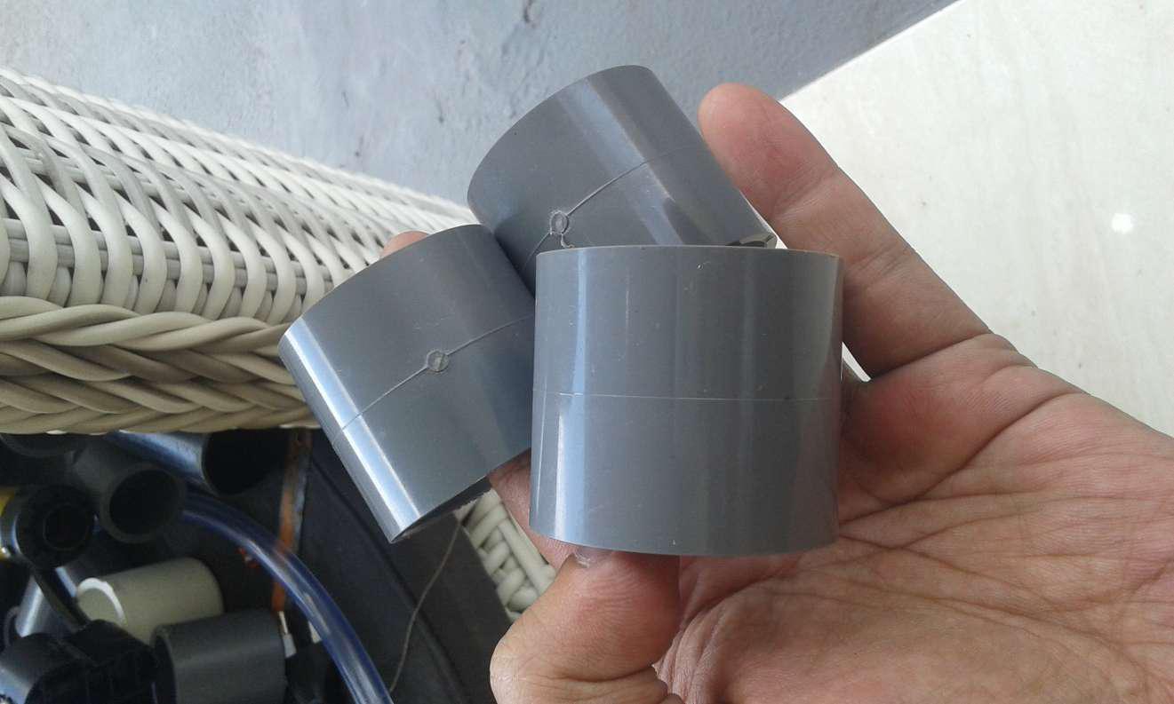 Rucika Socket Polos Pvc 1 1/4 Aw / Sambungan Lurus Tanpa Drat