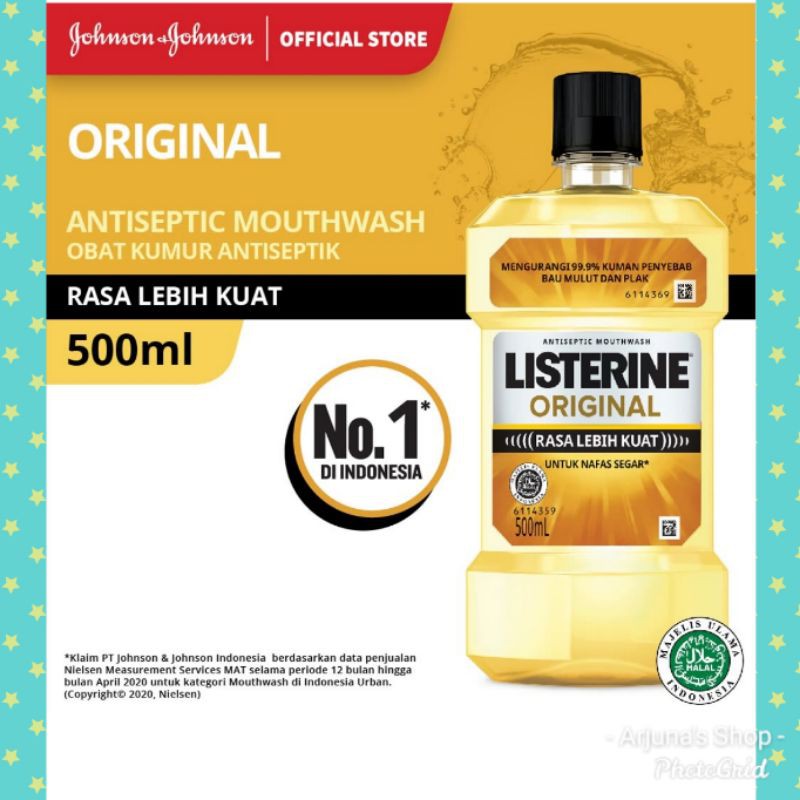 LISTERINE Mouthwash Jumbo 500ml