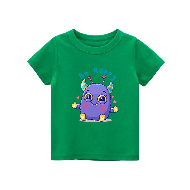 Kaos anak Cute Baby Monster kaos anak usia 1-8 tahun