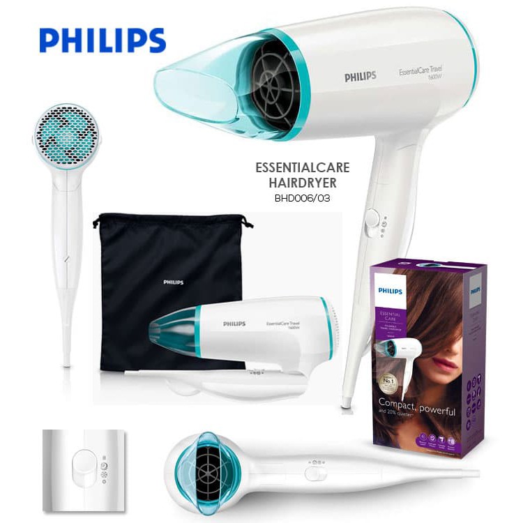 PHILIPS Hair Dryer BHD006 / BHD 006 Pengering Rambut philips