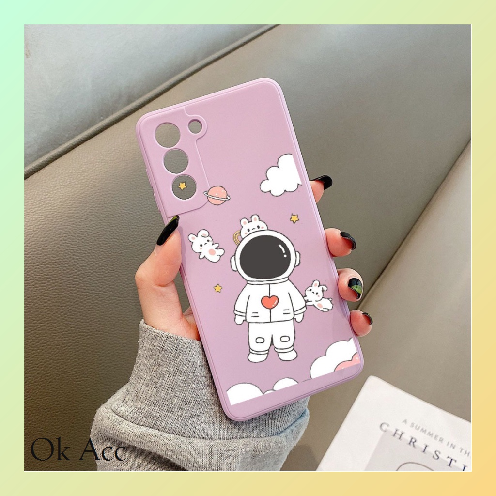 Softcase Motif NASA BB11 for Infinix Hot 8 9 10 10s 10t 11 11s NFC 12 12i Pro Note Play Smart 4 5 6 6+ HD