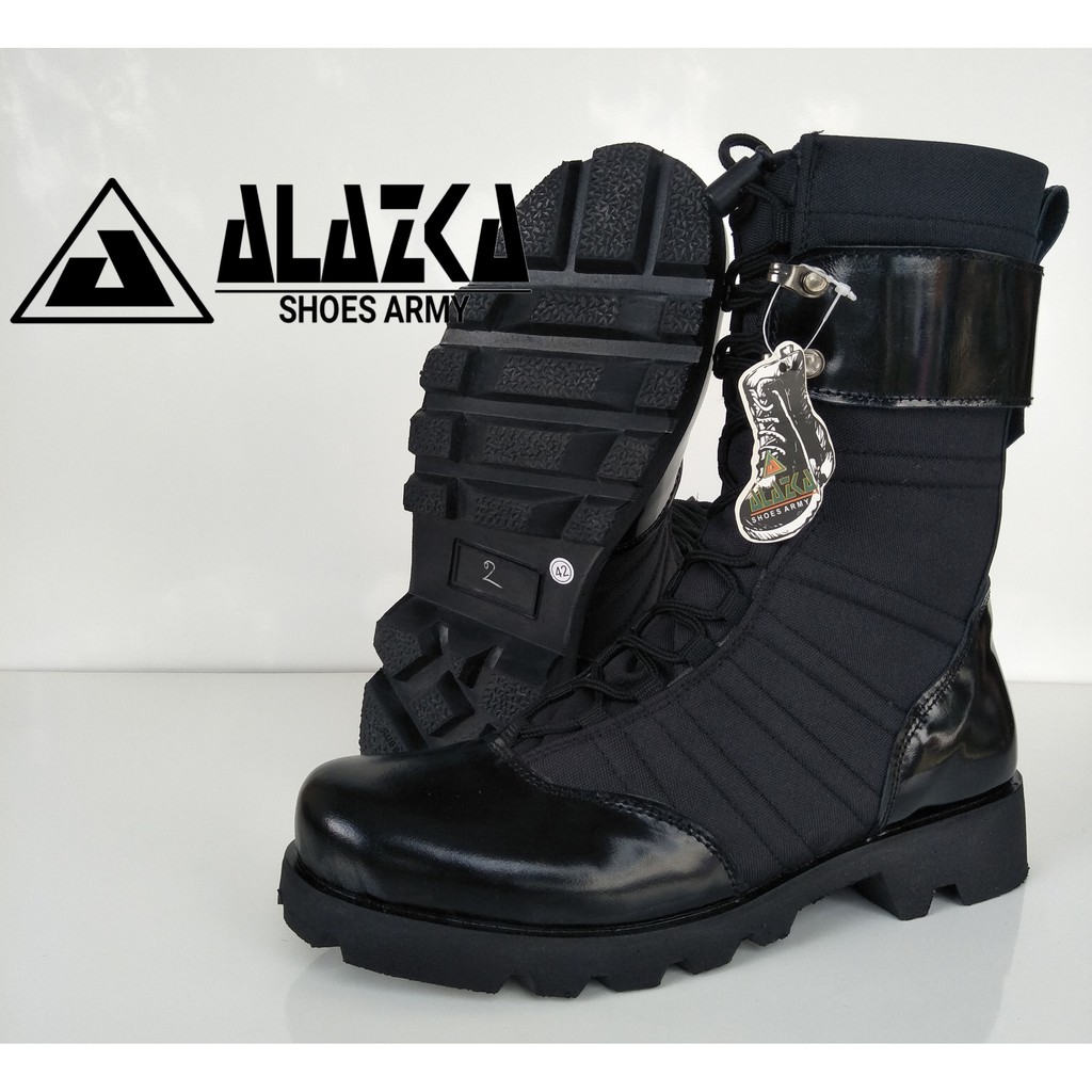 Sepatu PDL Ninja Sol Radial Kilap Alazka